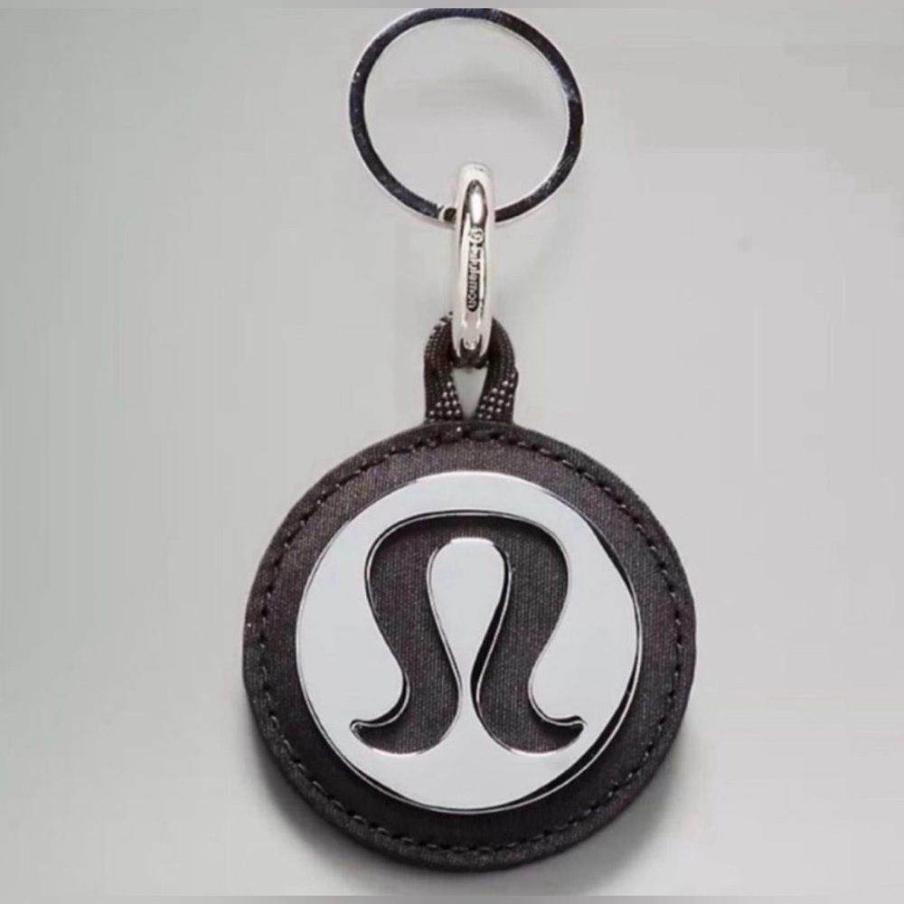 NWT Lululemon Logo Bag Charm & Keychain